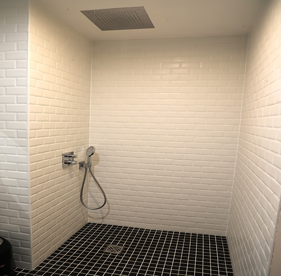 grande douche