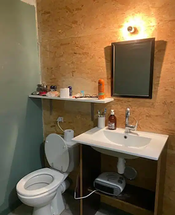 salle de bains avant