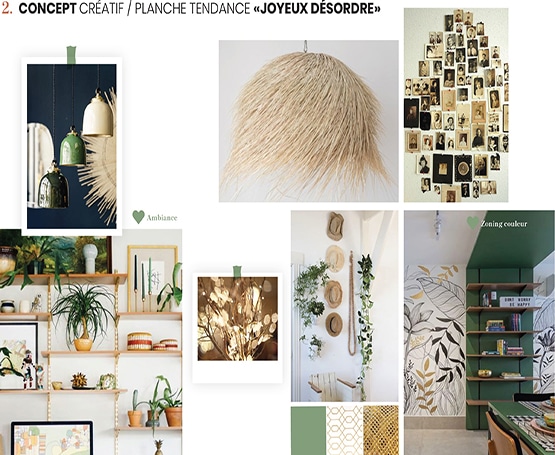 Planche tendance déco